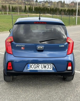 Kia Picanto cena 35500 przebieg: 40000, rok produkcji 2016 z Brusy małe 301